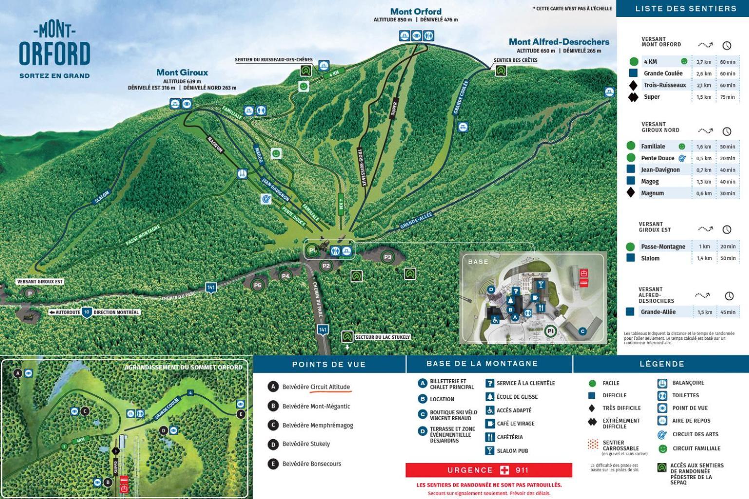 L'Arbre De La Montagne Orford - Ski Hiking Bicking Golf Beaches Magog Exterior photo